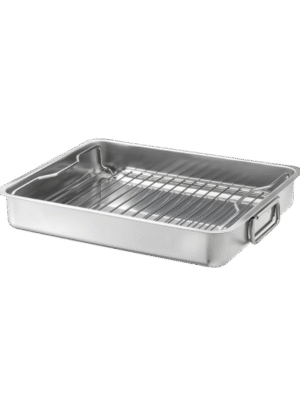 Location plat à four avec grille, 40x32cm